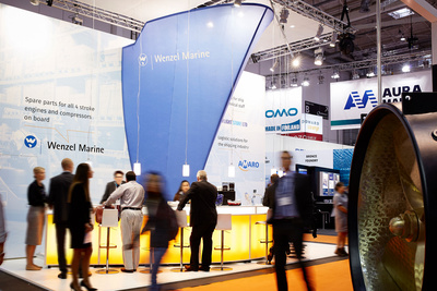 Wenzel Marine Messestand SMM 2018